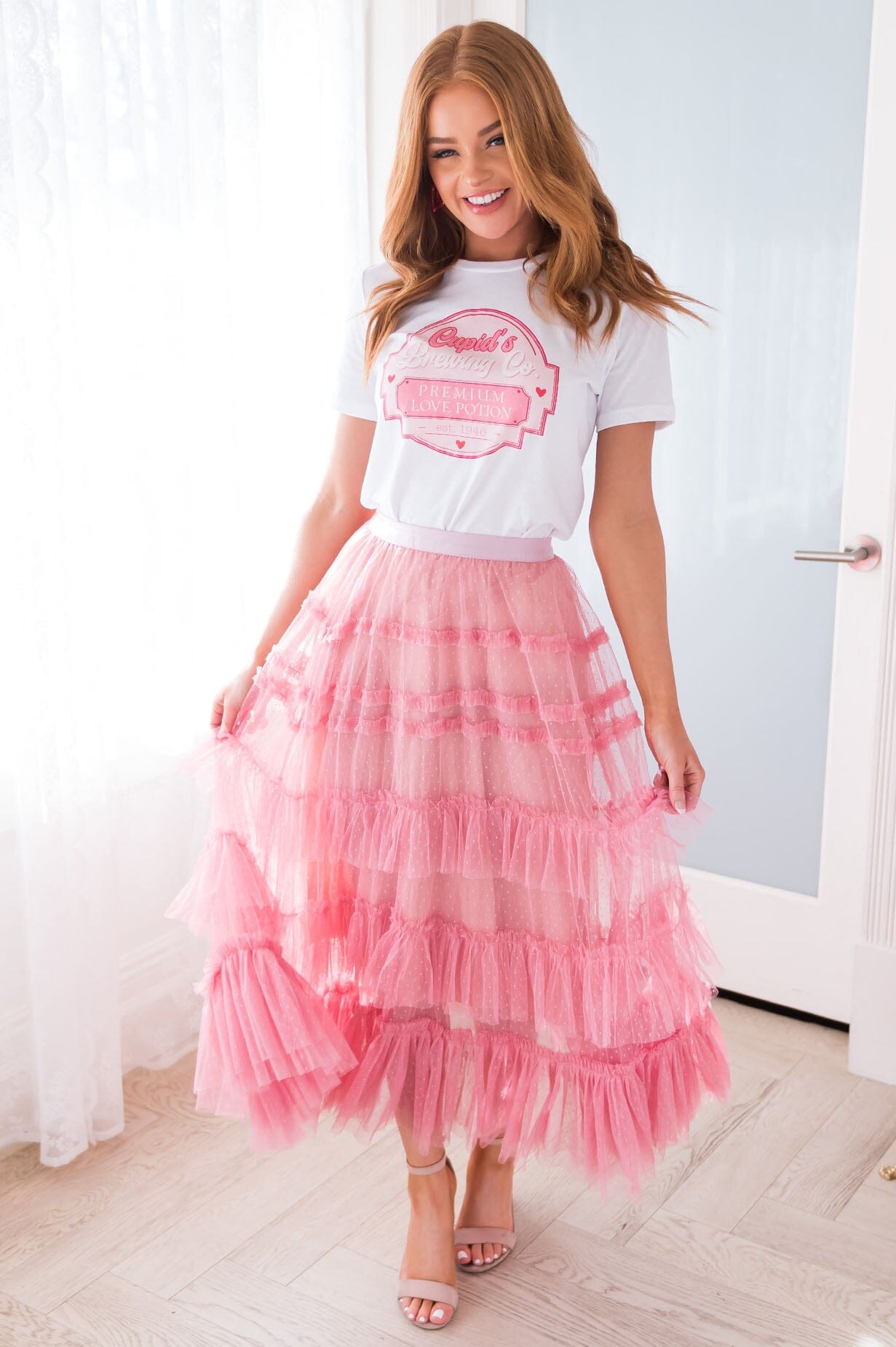 It's All About The Frill Modest Tulle Skirt