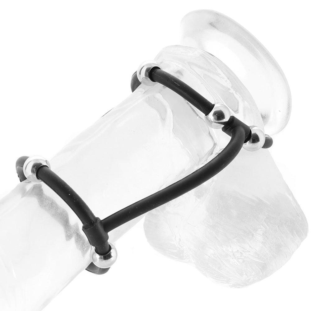 Steel Beaded Dual Silicone Enhancer Cage