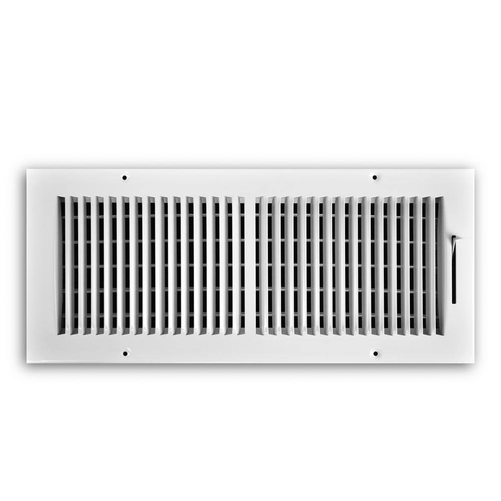 TruAire 16 in. x 6 in. 2-Way WallCeiling Register 102M16X06