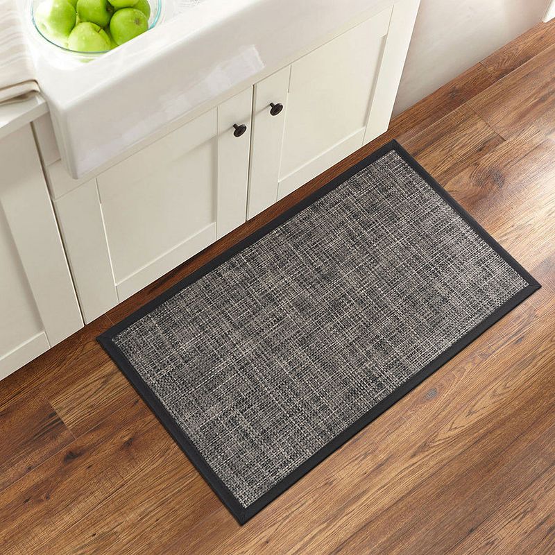 World Rug Gallery Basketweave Textline Anti-Fatigue Mat