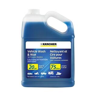 Karcher 1 Gal. Car Wash  Wax Pressure Washer Cleaning Detergent Soap Concentrate 9.558-146.0