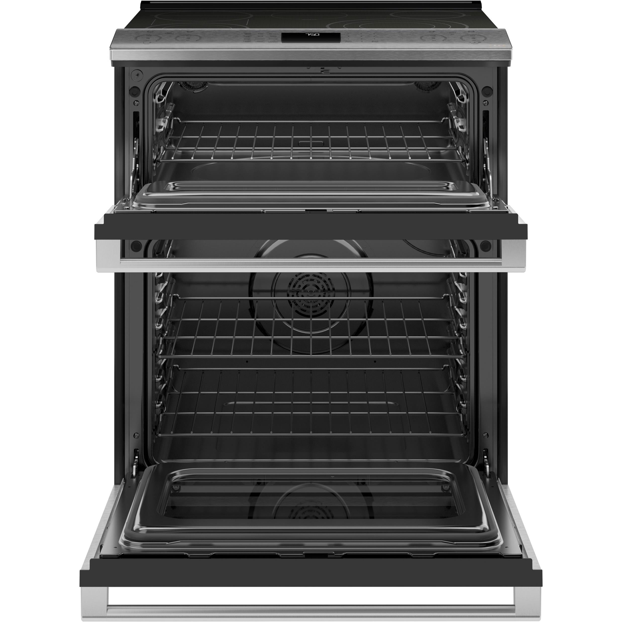 Café 30-inch Slide-in Electric Range with Convection CES750M2NS5