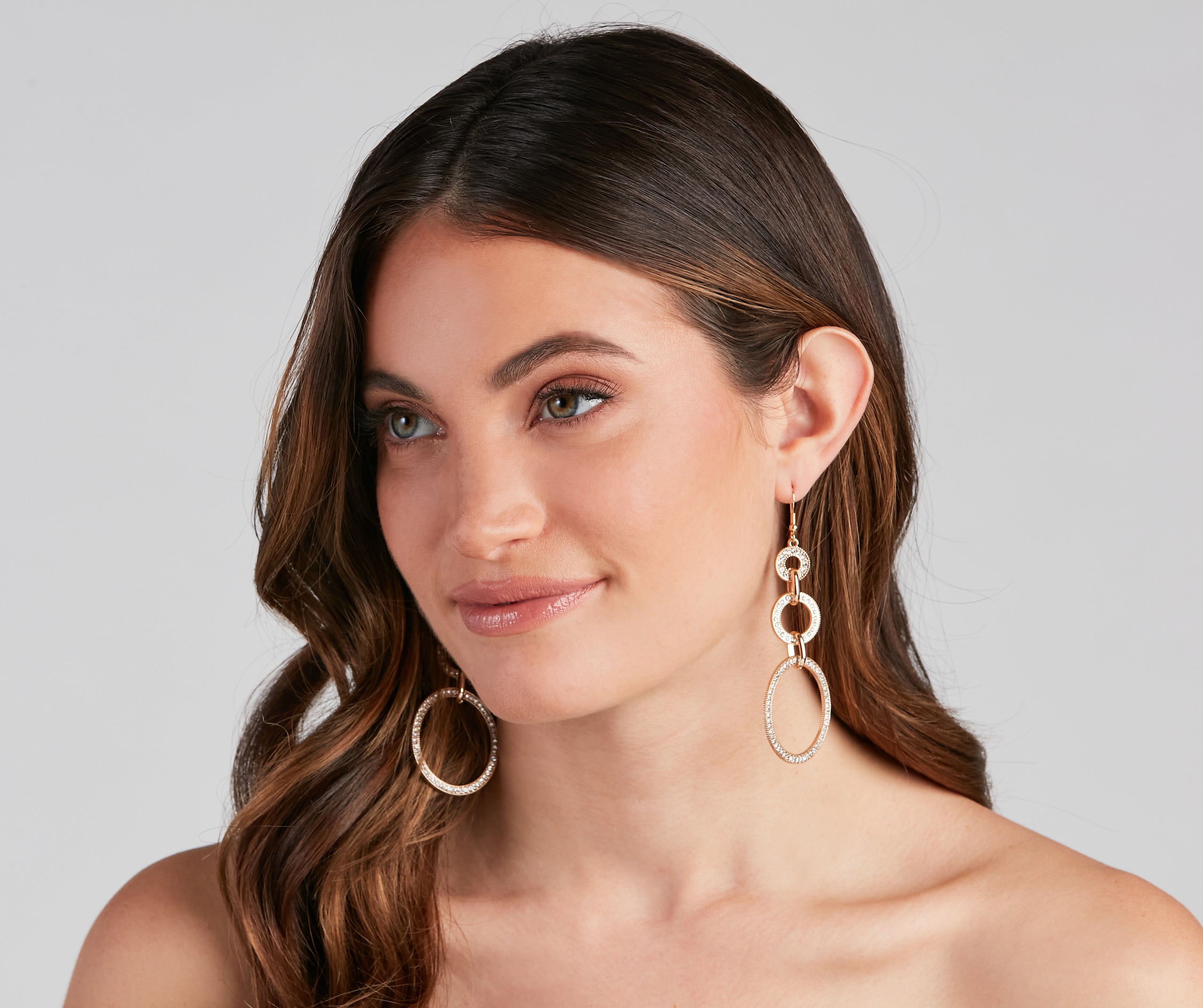 All The Glamour Statement Earrings