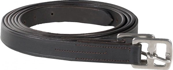 Horze Equestrian Horse Stirrup Leathers， Dark Brown