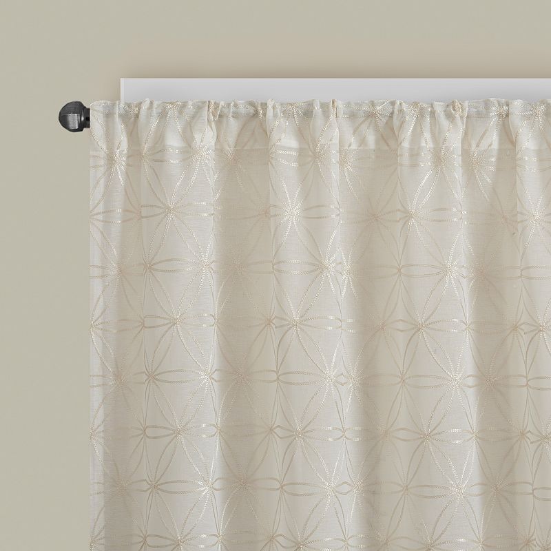 Madison Park 1-Panel Kida Sheer Window Curtain