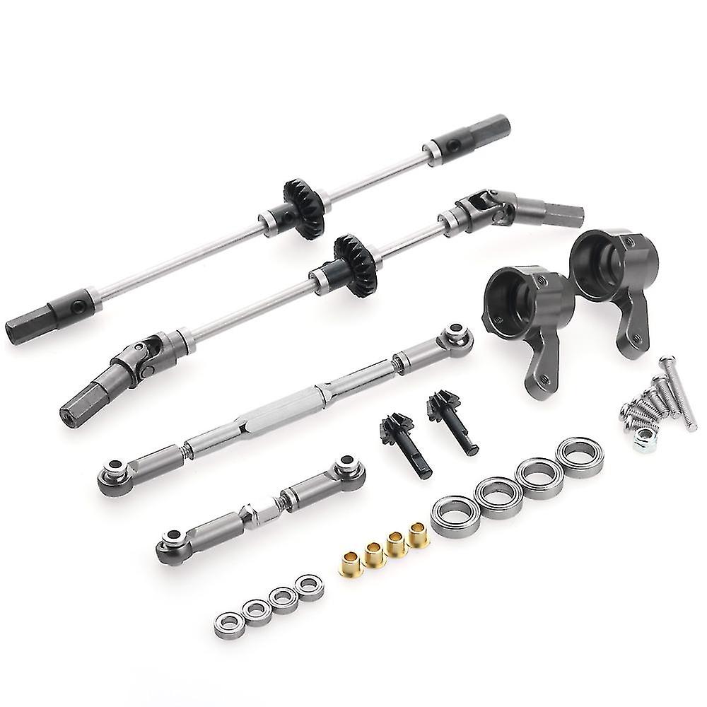 Upgrade Steel Gear Bridge Axle Gear Steering Cup Kit For Mn D90 D91 Mn99 Mn99s 1/12 Rc Car Spare Pa