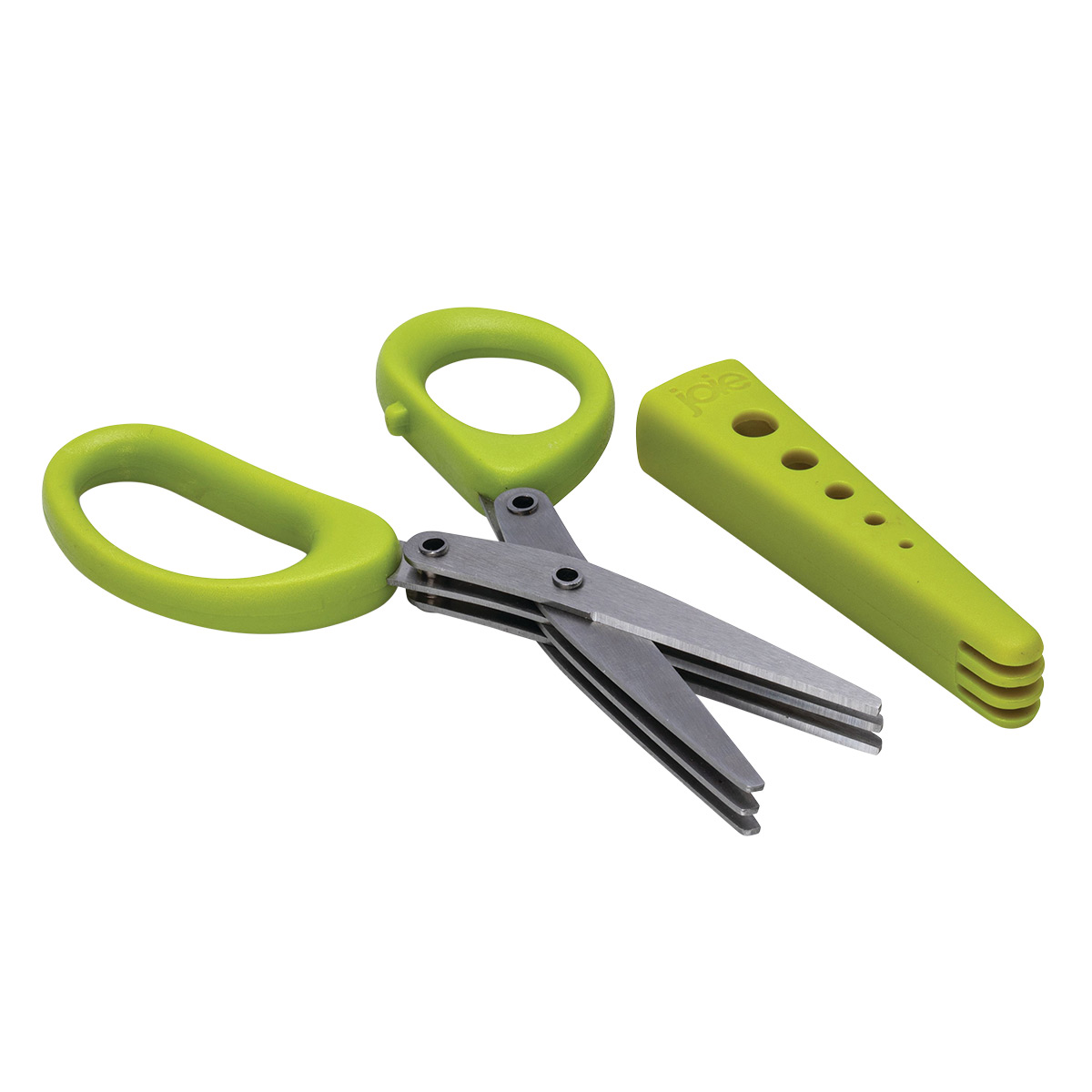 6Blade Herb Scissors w Protective Sheath