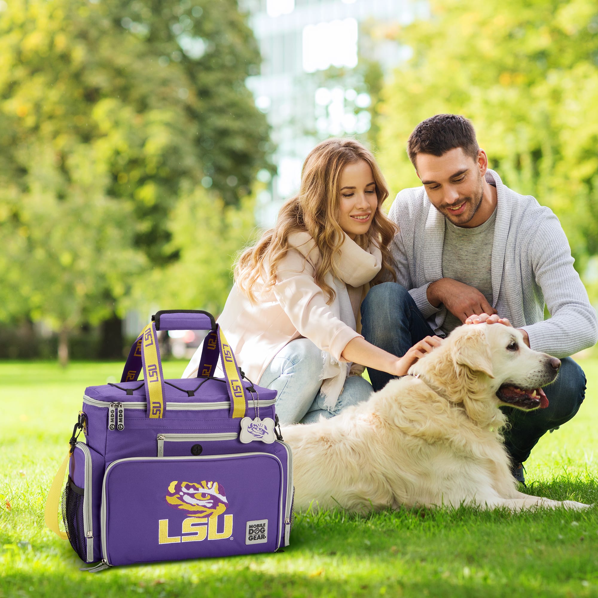 Mobile Dog Gear LSU Tigers NCAA Week Away Bag