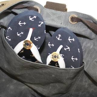 CB Station Waxed Canvas Laundry Duffel Slate 6551