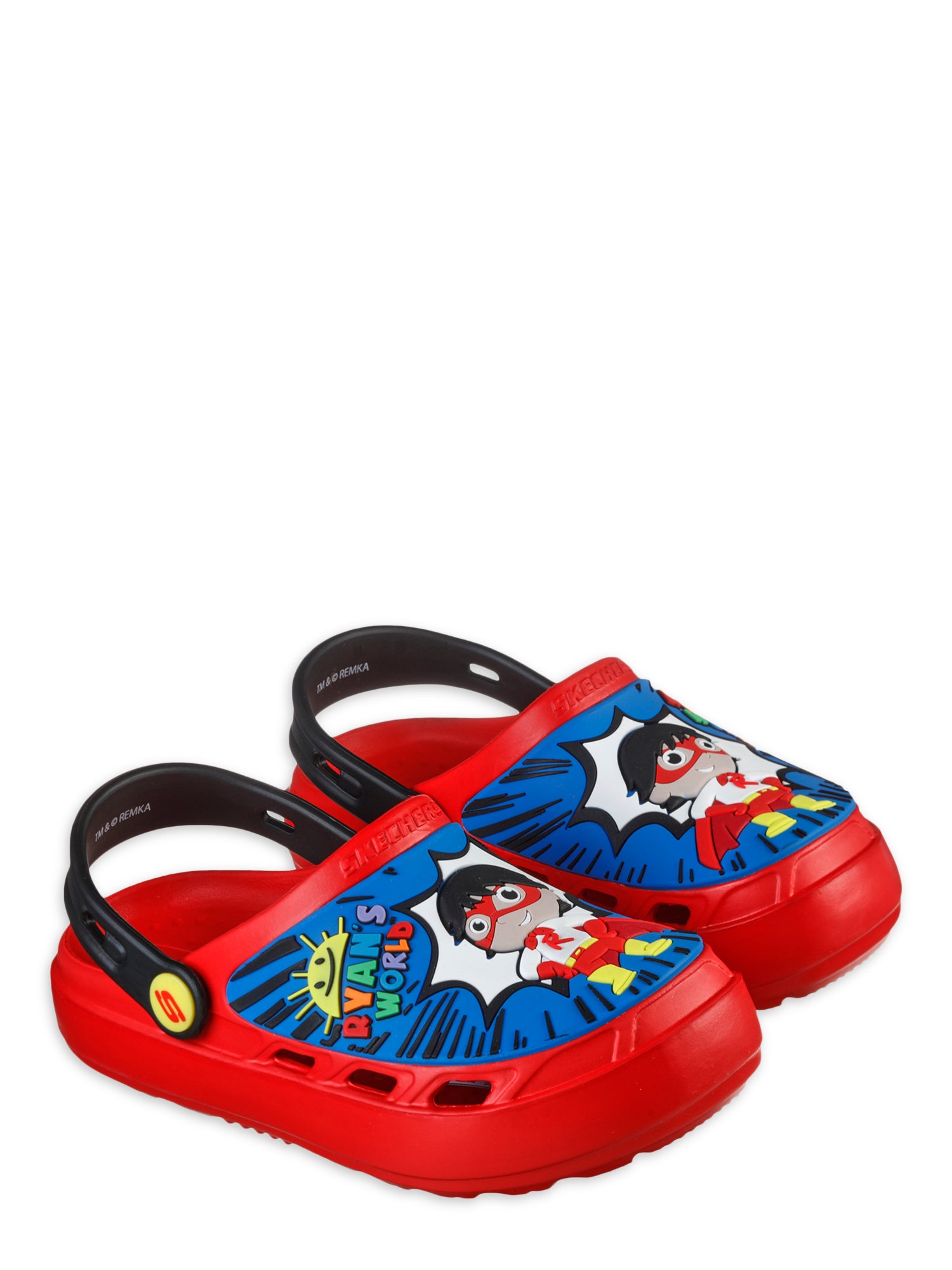 Skechers Little & Big Boys Ryan's World EVA Clog Sandals, Sizes 11-5