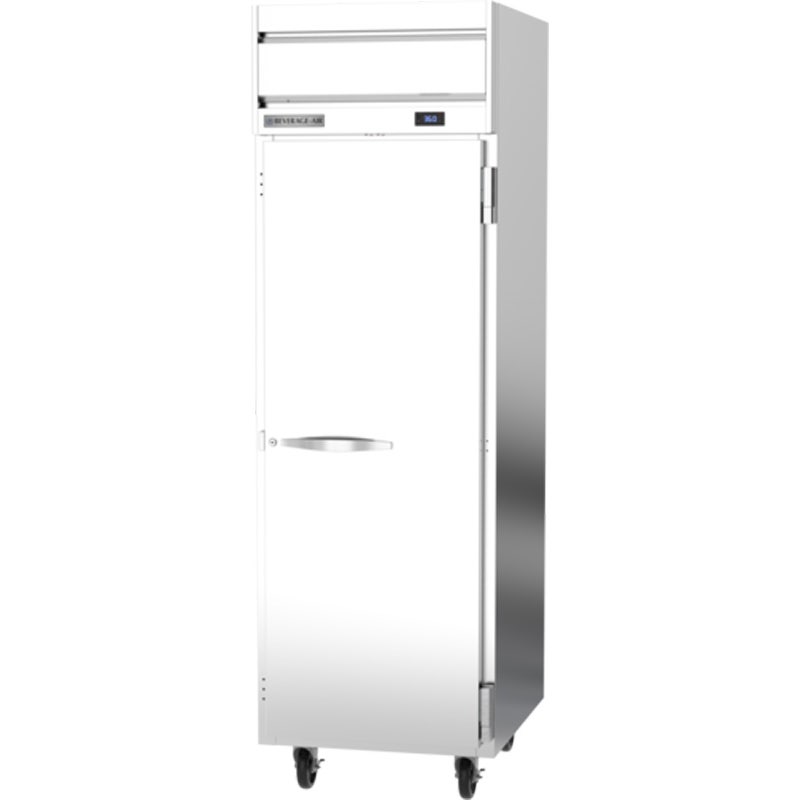 Beverage-Air HRPS1HC-1S Reach-In Refrigerator， Horizon Series， 1-Section， 1 Solid Door， Stainless Steel