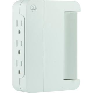 GE 6-Outlet 1200-Joules Swivel Tap Surge Protector 39226