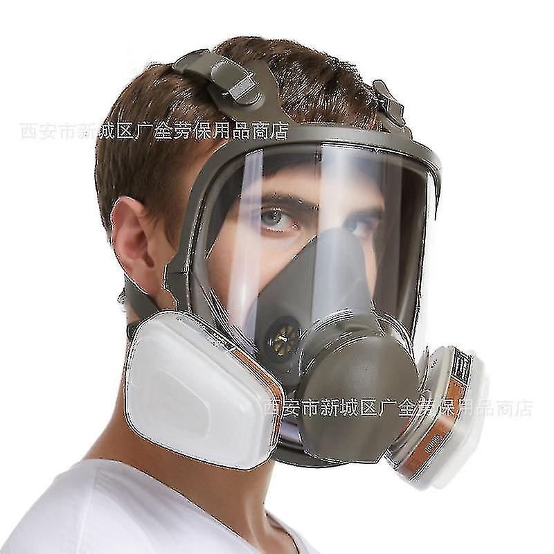 Gasmaskspraypaintchemicalpesticidefullfacemask