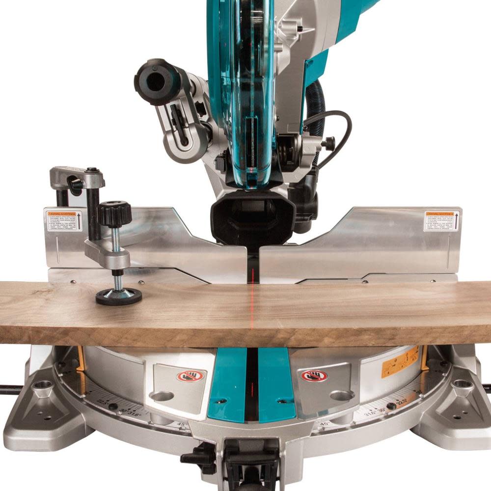 10 Dual-Bevel Sliding Compound Miter Saw with Laser and Stand ;