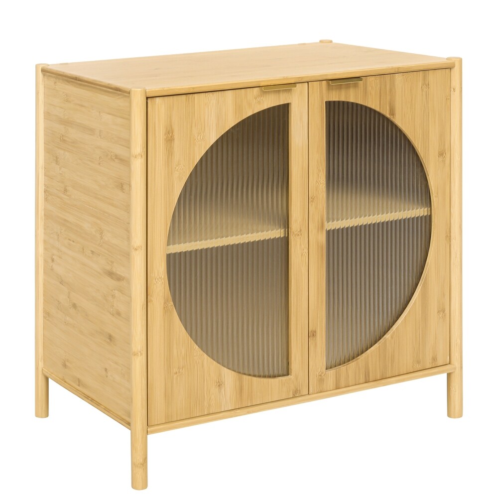 Bamboo Kitchen Sideboard Storage Cabinet 31\