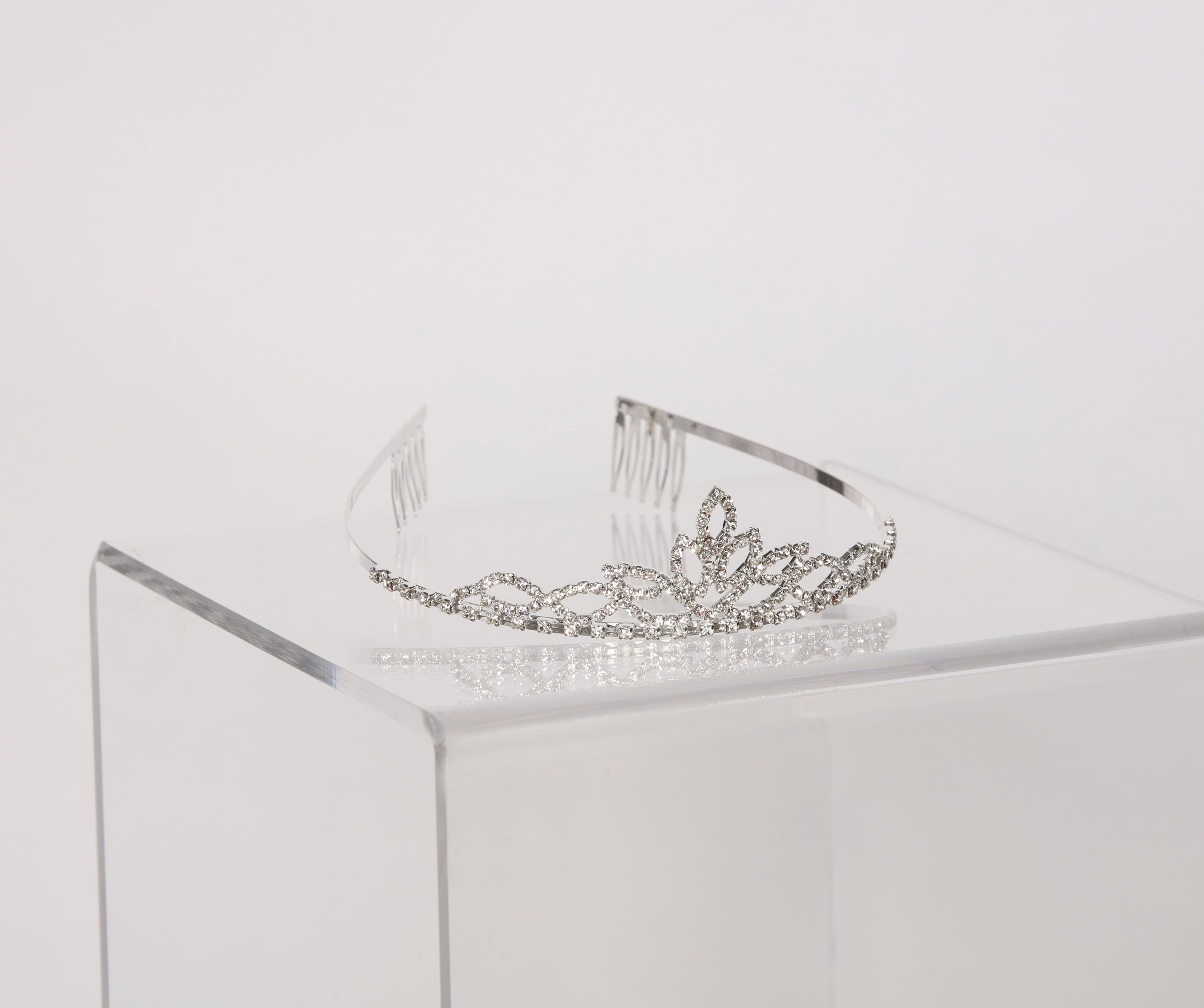 Dream Of Glam Tiered Rhinestone Tiara