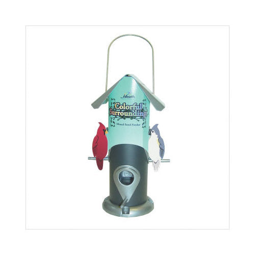 Heath Outdoor Products 394 Colorful Surroundings Mixed See Feeder， Large