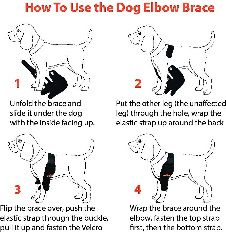 NeoAlly Elbow Protector Dog and Cat Support Brace