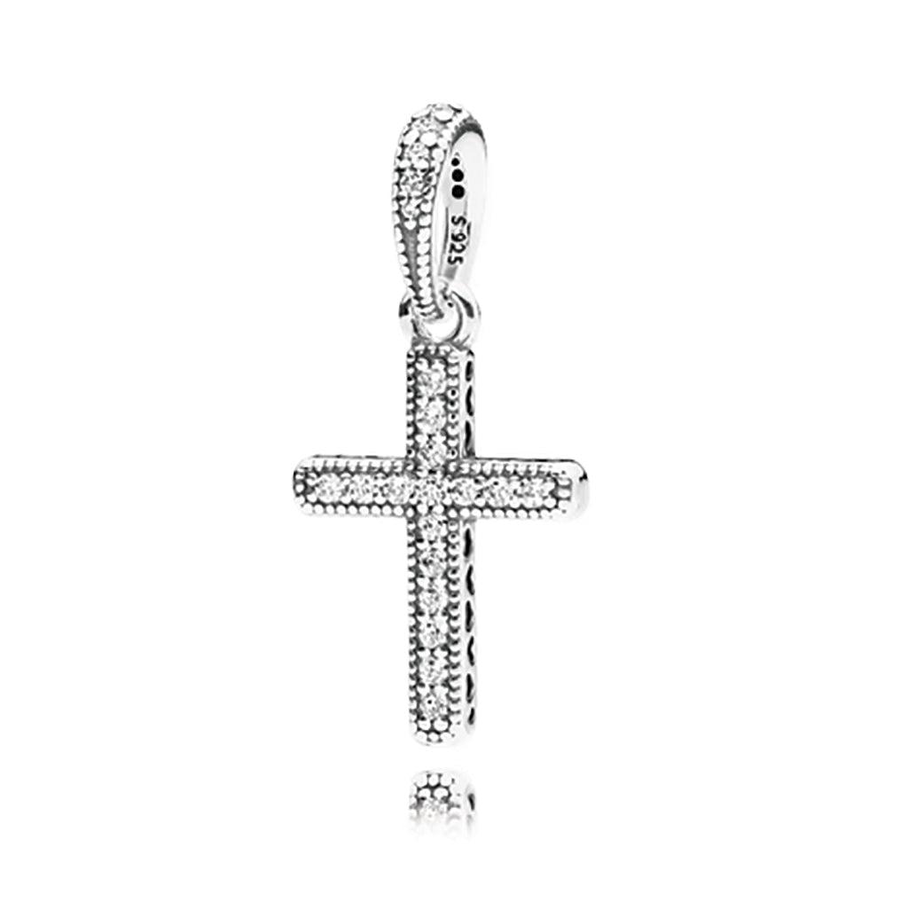 PANDORA  Classic Cross Necklace Pendant