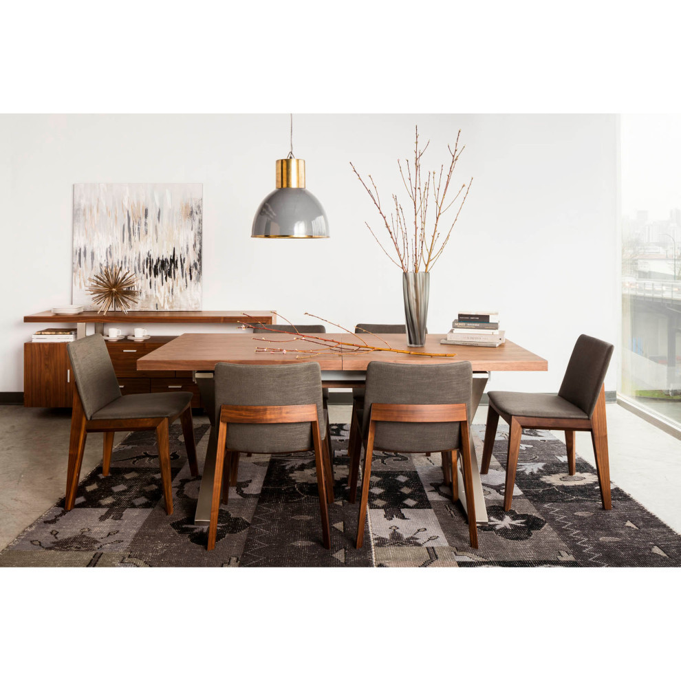 Deco Dining Chair Black M2   Midcentury   Dining Chairs   by Kolibri Decor  Houzz