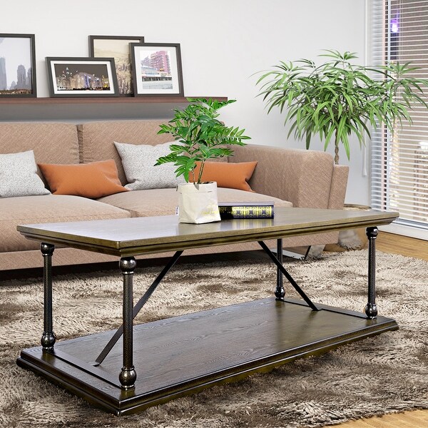 Coffee Table with storage and 4 Legs