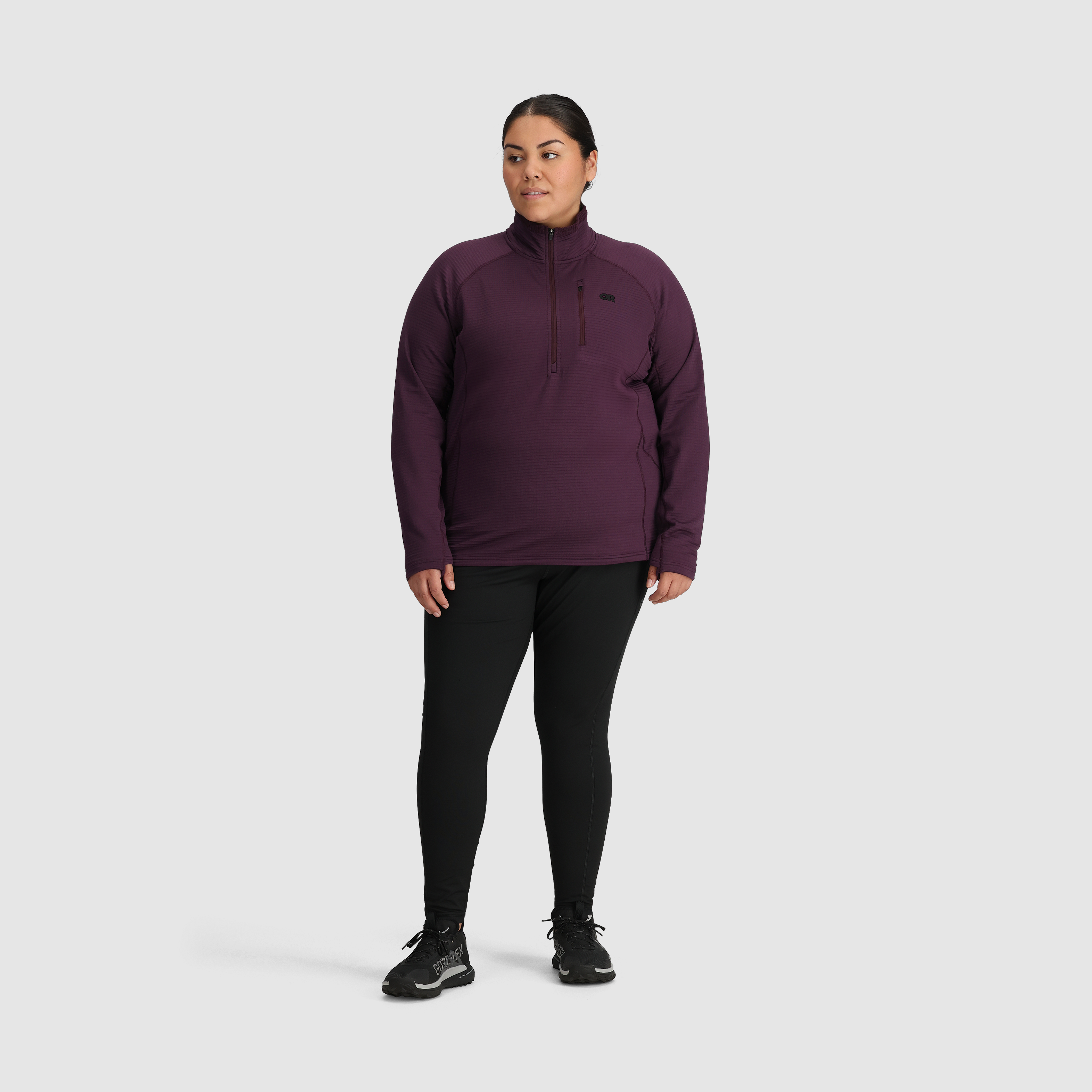 Women's Vigor Grid Fleece Half Zip-Plus