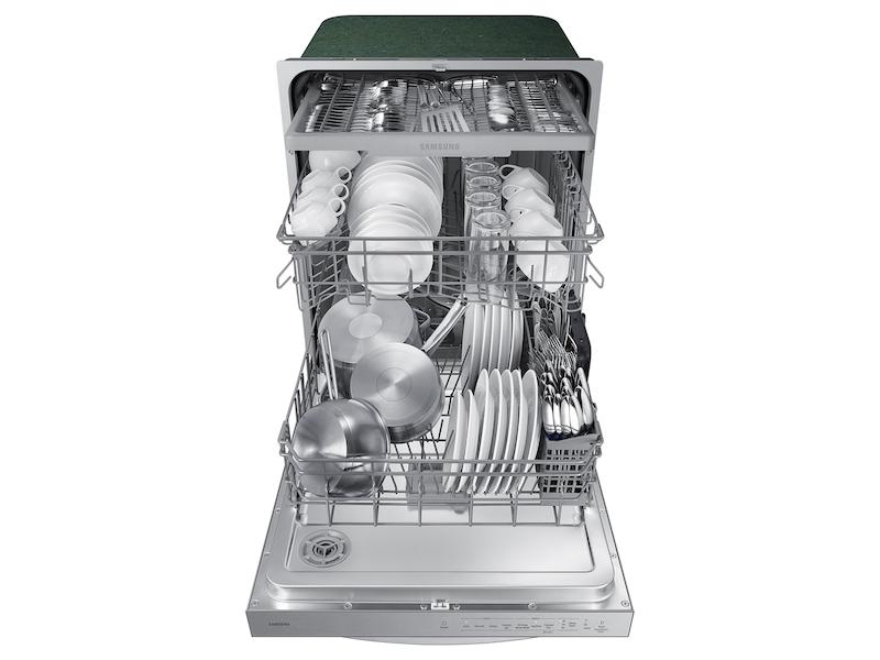 Samsung DW80CG4051SR Autorelease 51Dba Fingerprint Resistant Dishwasher With 3Rd Rack In Stainless Steel