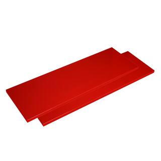 Husky 2-Pack Steel Shelf Set in Red for RTA 48 in. Garage Cabinet D540032