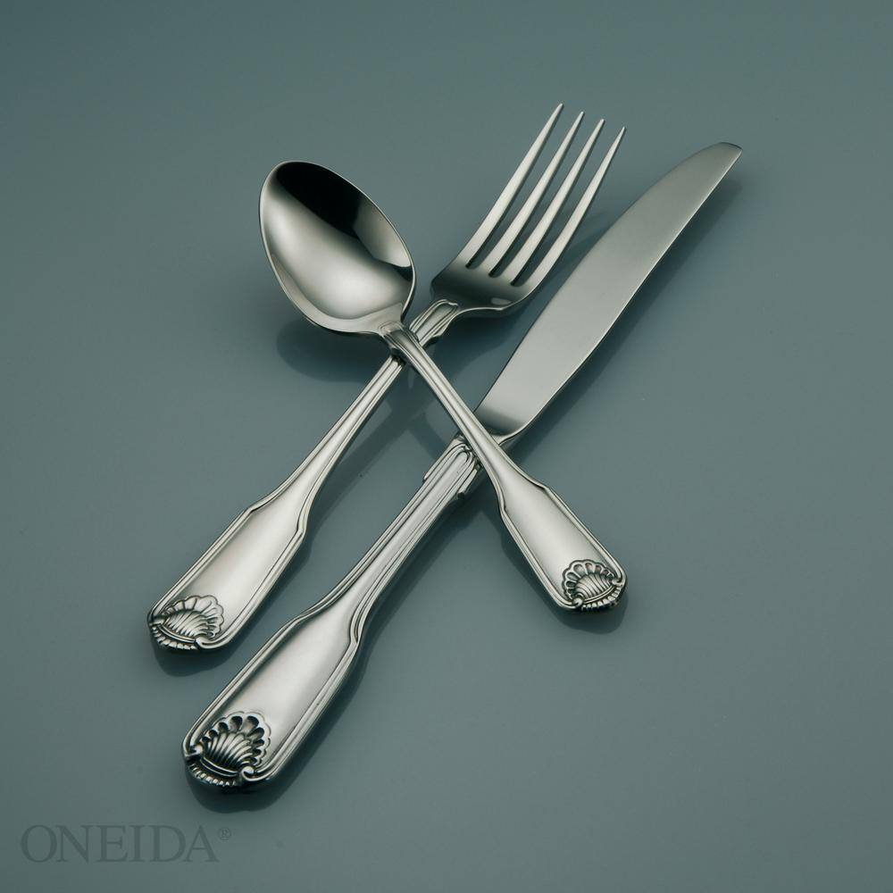 Oneida Classic Shell 1810 Stainless Steel Dinner Forks (Set of 36) 2496FDNF