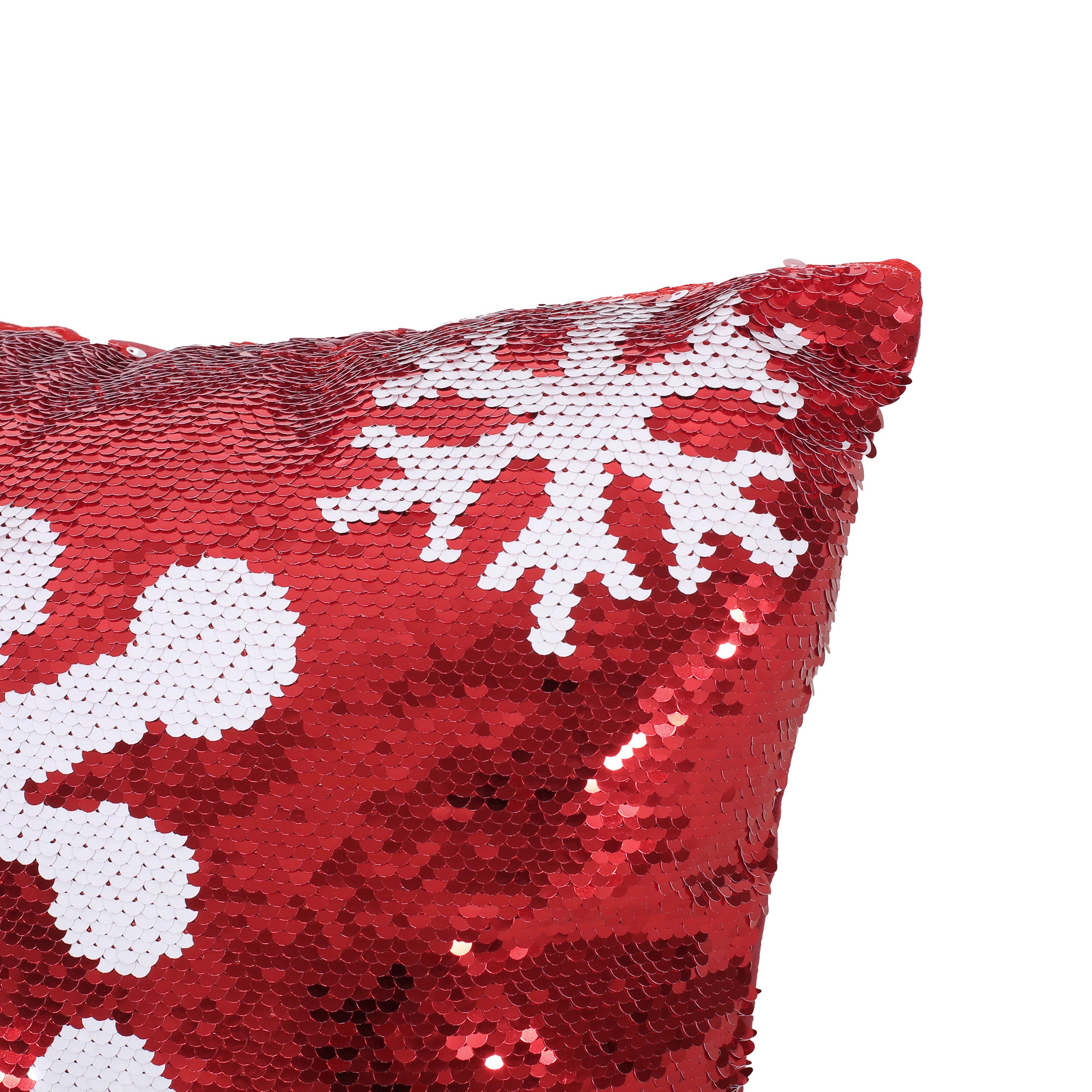 Sherard Glam Sequin Christmas Throw Pillow