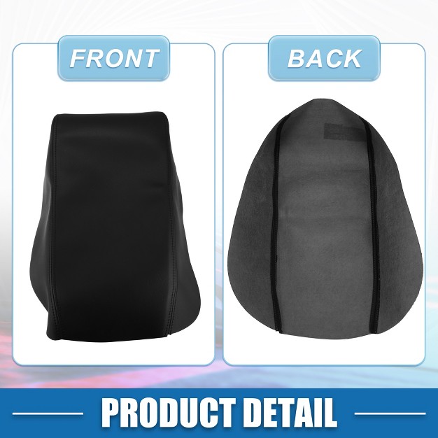 Unique Bargains Console Cover Pad Car Armrest Cover Protector For Ford Explorer 2011 2012 2013 2014 2015 2016 2017 2018 2019 Pu Leather Black 1pcs