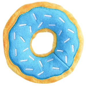 ZippyPaws Donutz Dog Toy Blueberry