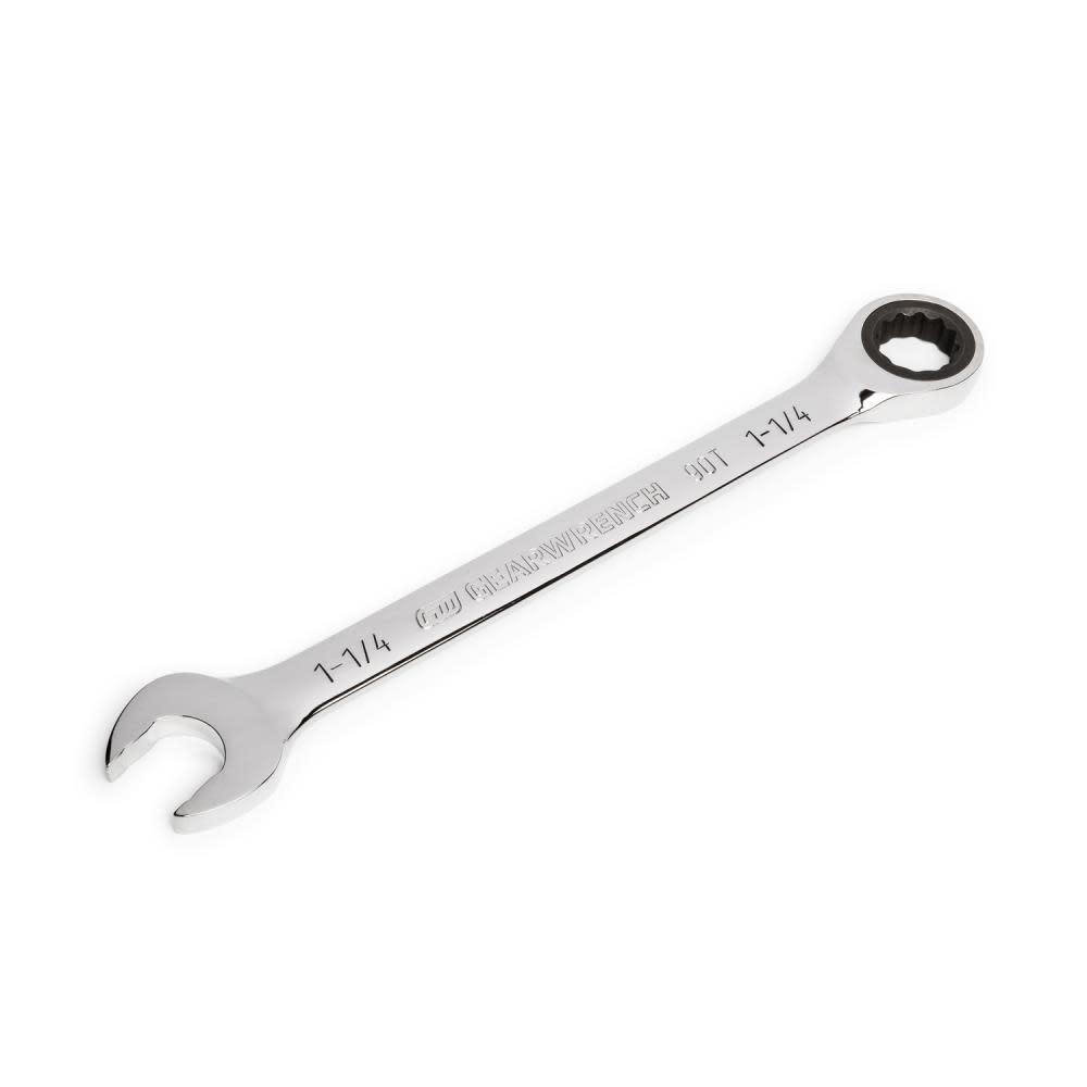 1-1/4 90T 12 Point Ratcheting Combination Wrench ;