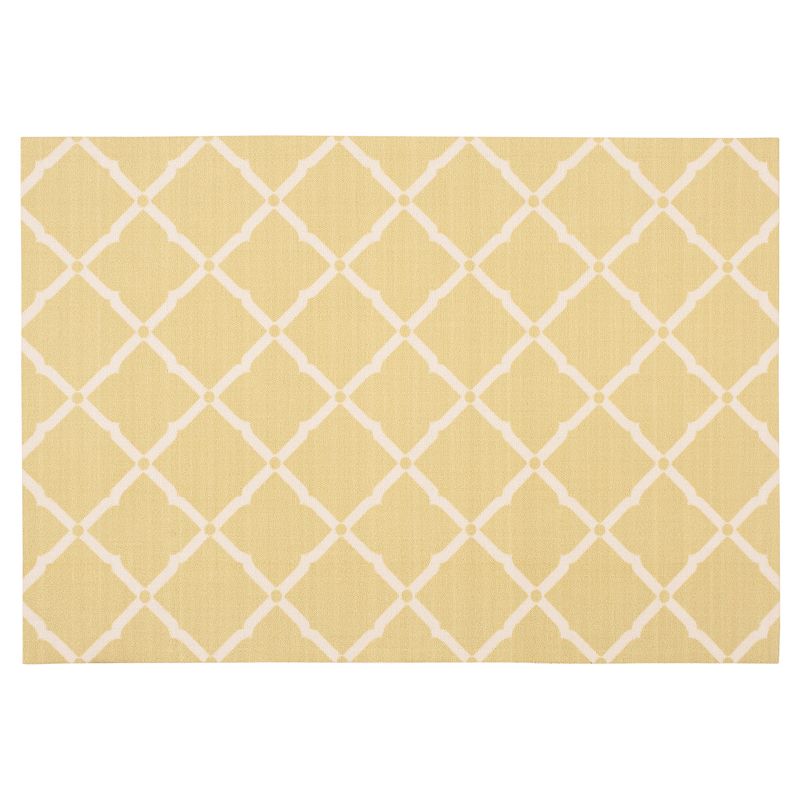 Nourison Home and Garden Diamond Lattice Indoor Outdoor Rug