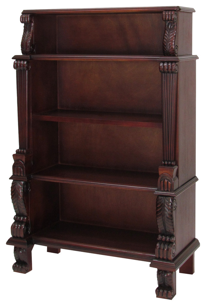 Classic Bookcase   Traditional   Bookcases   by Wayborn Home Furnishing Inc  Houzz