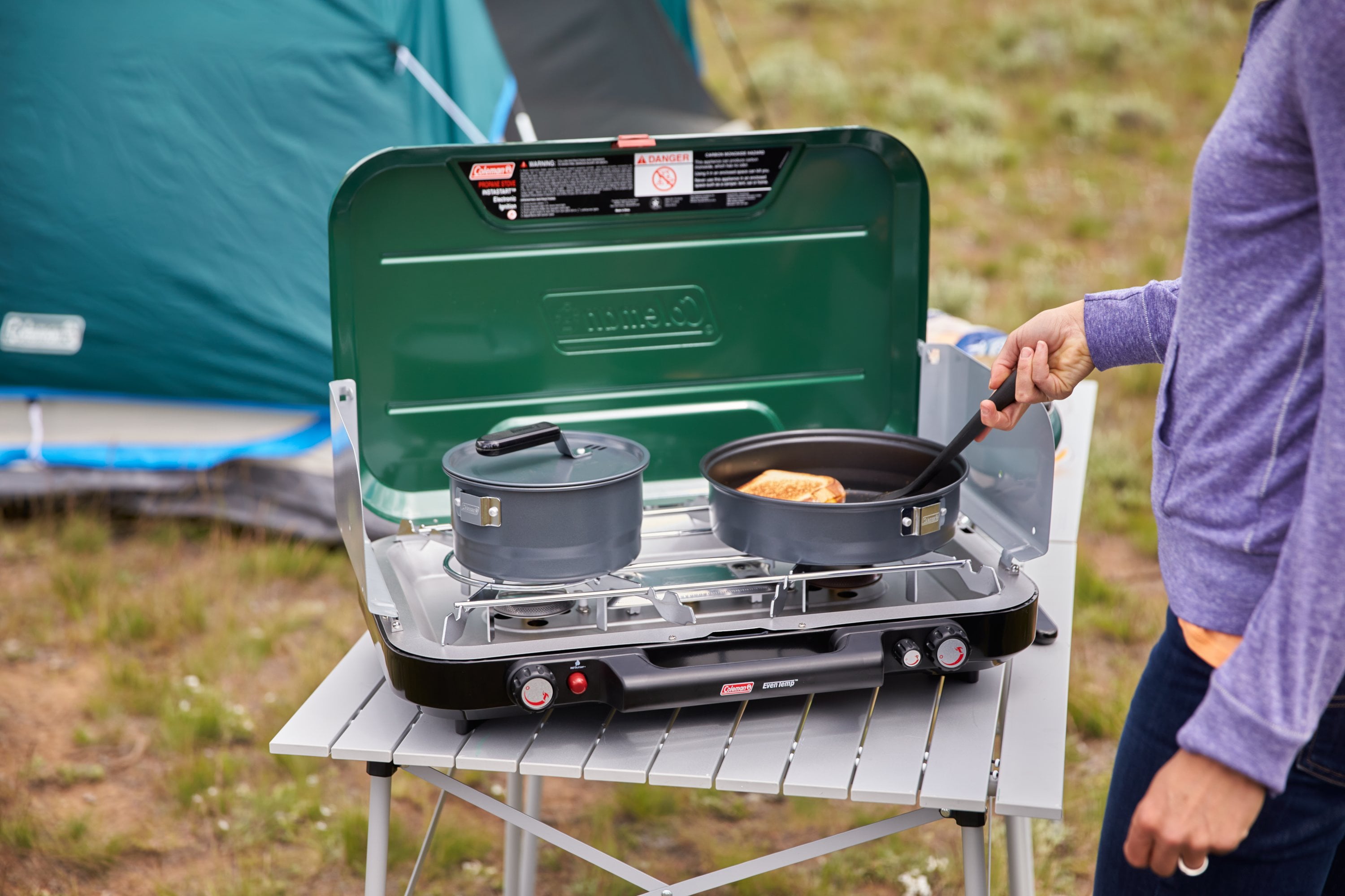 Coleman Even-Temp 3-Burner Propane Camp Stove