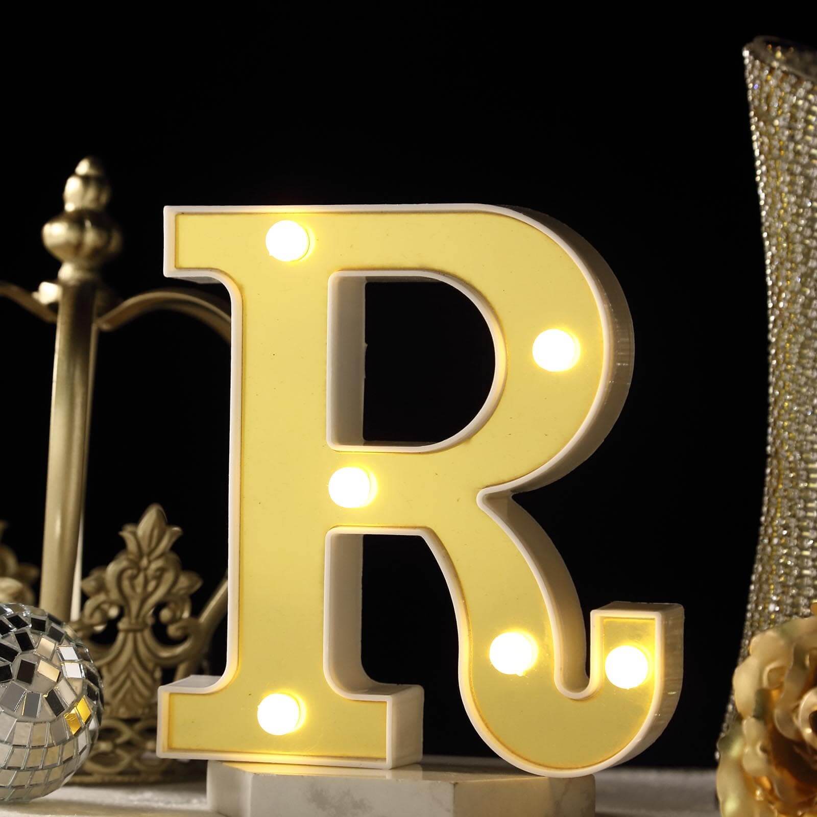 Gold 3D Marquee 