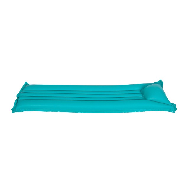 Pool Central 6 x27 Teal Green Blue Inflatable Swimming Pool Raft Float