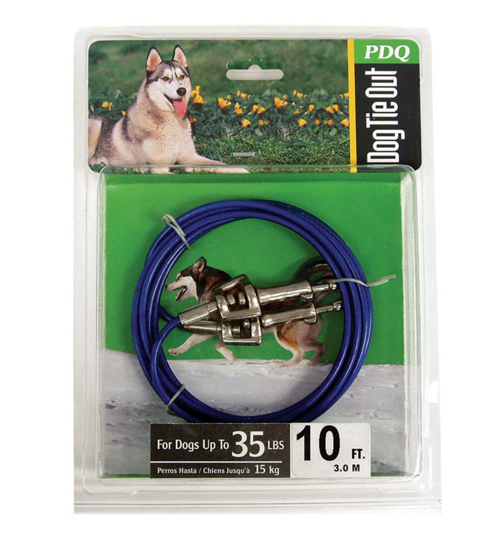 Orrville Q2310-000-99 10 ft. Tie Out Cable for Medium Dogs