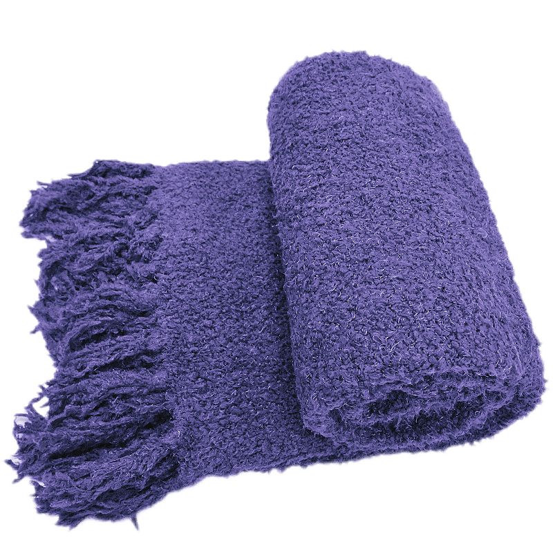 Fluffy Woven Throw