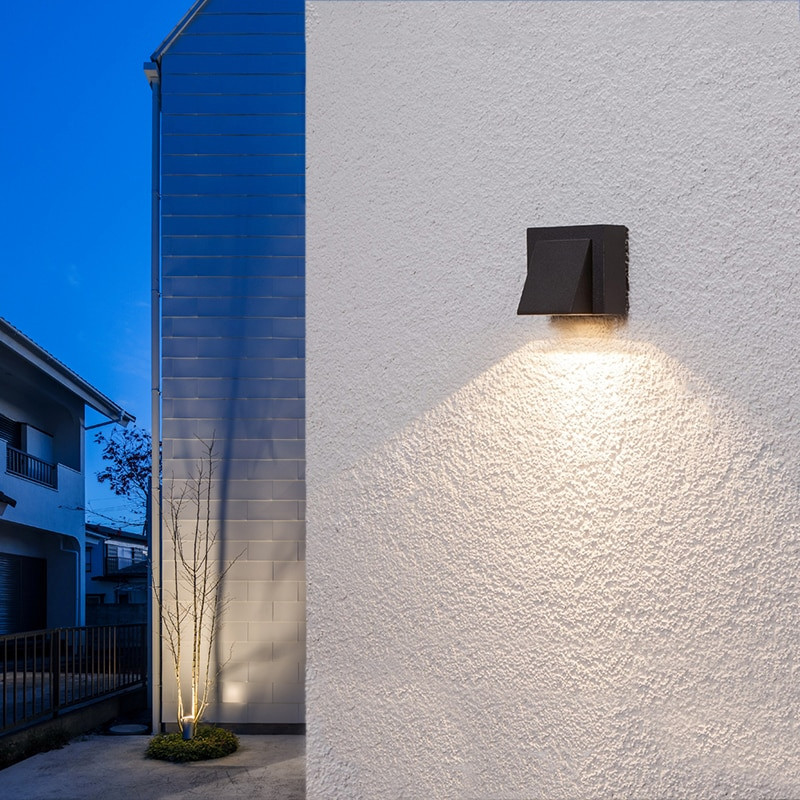 Modern Black Outdoor Aluminum Waterproof LED Wall Lightings For Garden  porch   Modern   Outdoor Wall Lights And Sconces   by Miron Demid LLC  Houzz