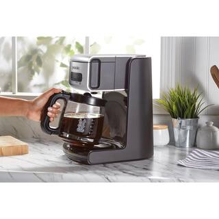 Proctor Silex FrontFill Programmable 12 Cup Black Drip Coffee Maker 43687