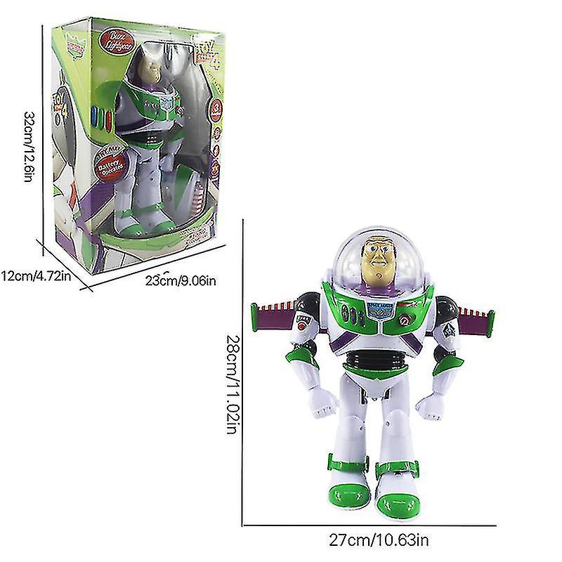 Buzz Lightyear Action Figure Interactives Talking Disney Posable Character