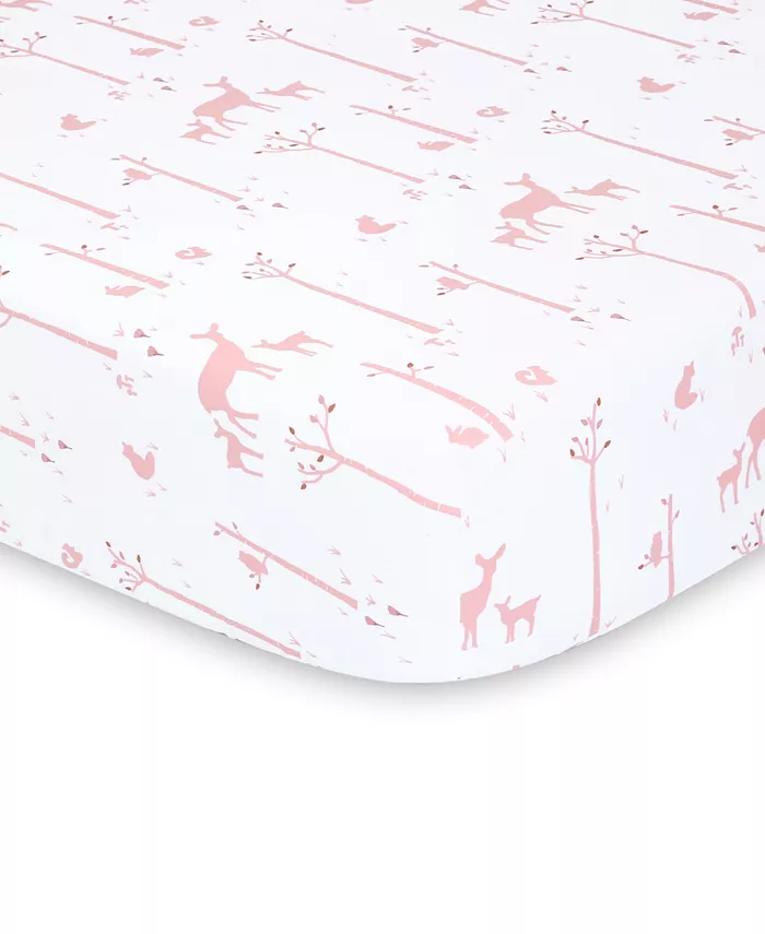 The Peanutshell PSP Sheets Whimsy Woodland， 2-Pack