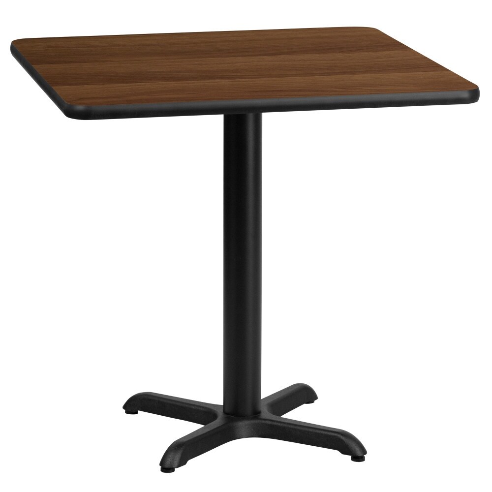 24'' Square Laminate Table Top with 22'' x 22'' Table Height Base   24\