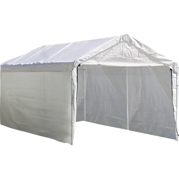 ShelterLogic 12'x20' Super Max White Canopy Enclosure Kit