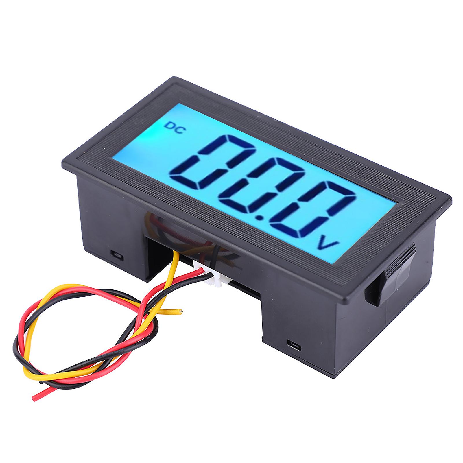 Yb5135db Lcd Digital Display Three Wire Voltage Meter Monitor Voltmeter