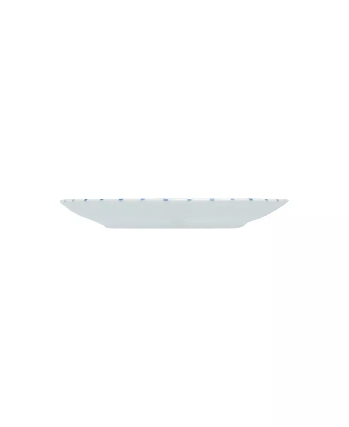 Porland Marine Blue 6-Piece Cake Plate Set