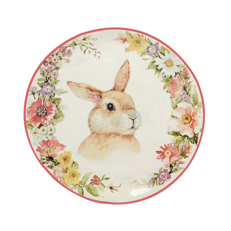 Certified International Easter Garden 4-pc. Salad Plate Set