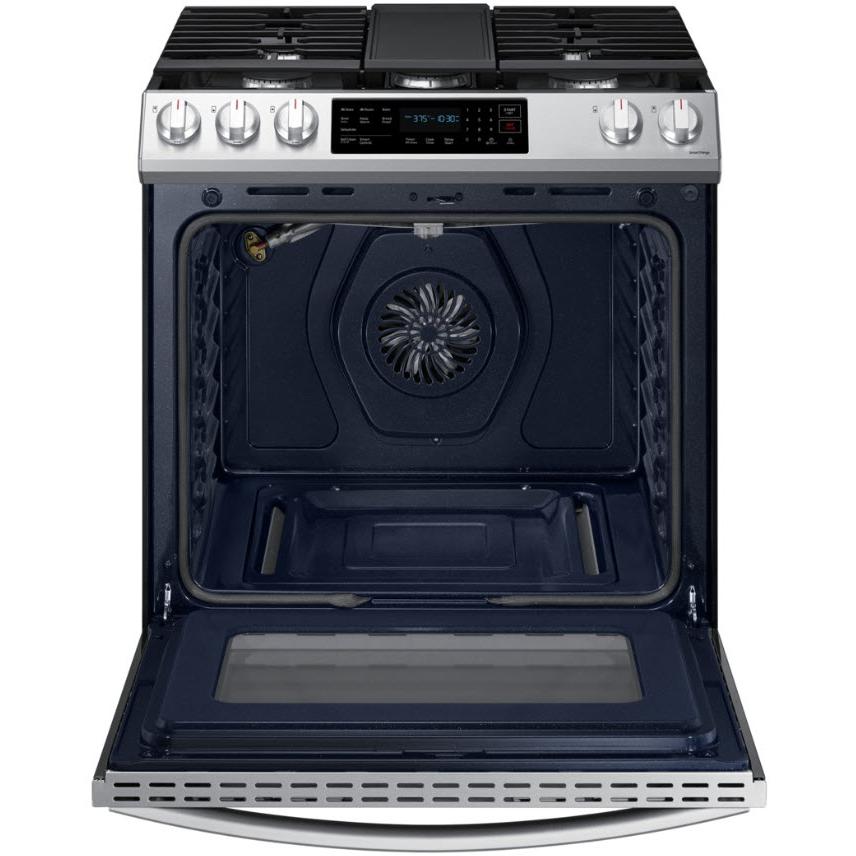  30-inch Slide-in Gas Range with Wi-Fi Connect NX60T8311SS/AA